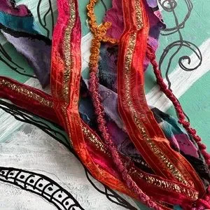 Gypsy Rabbit Vintage | Art | Original Mixed Media Art Mermaid On Canvas ...